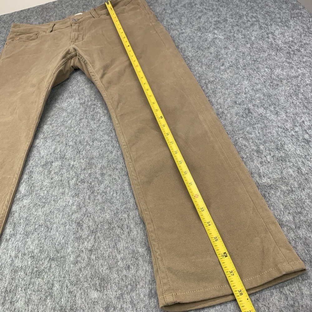Spier & Mackay Slim Fit Brown Casual Pants Cotton/Spandex - Size 34x29 - Picture 12 of 13